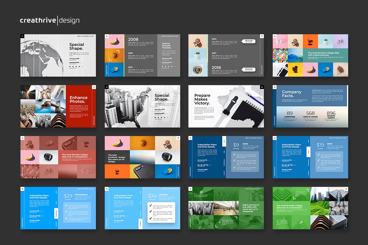 酷炫专业多用途PPT模板下载(PPTX)