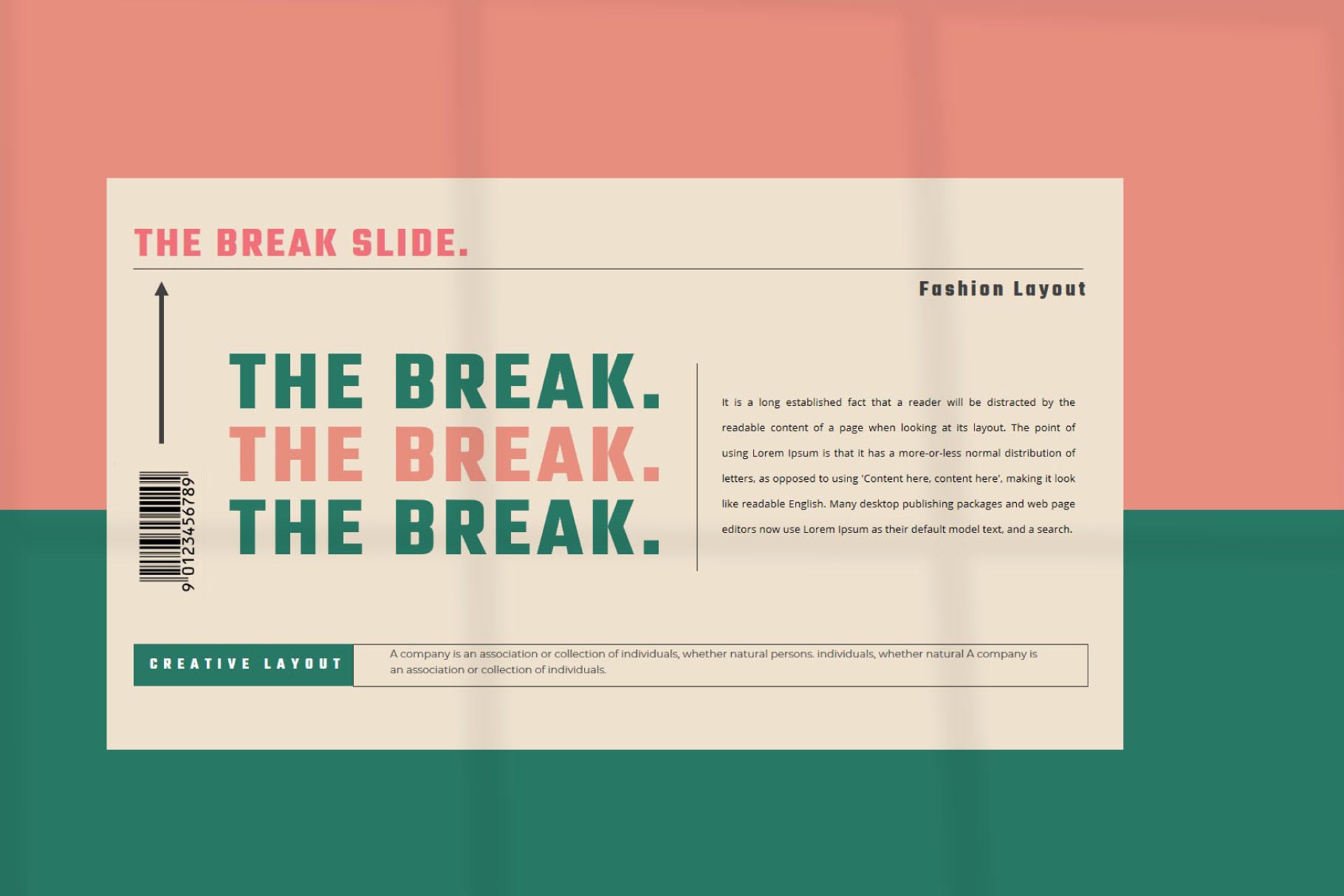 时尚个性的设计师PPT模板（PPTX）