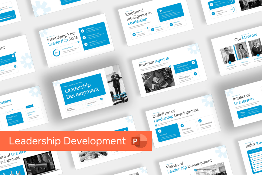 领导力发展 PPT模板 (PPTX)