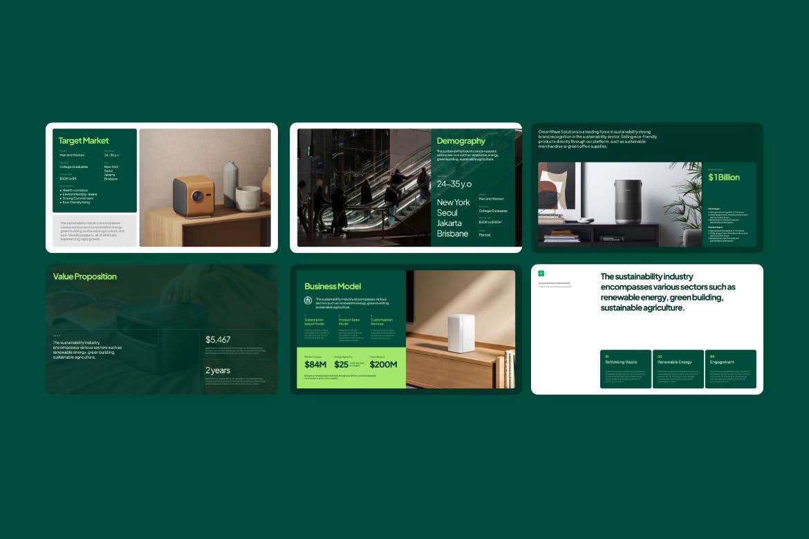 极简商业提案 PPT模板 (PPTX)