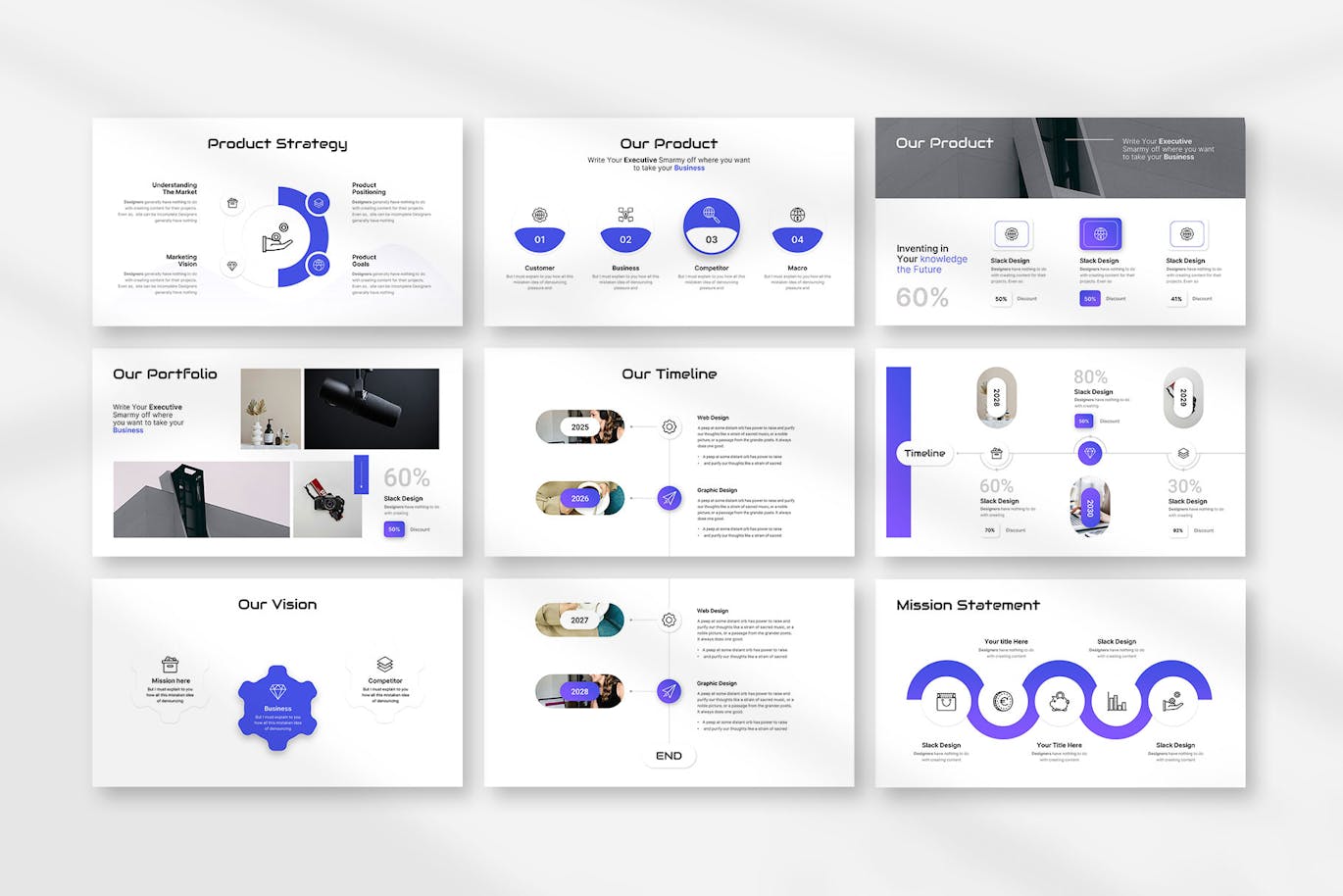 商业计划演示 PPT模版 (PPTX)