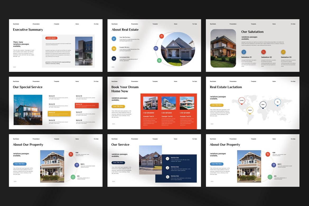 房地产演示PPT模版 (PPTX)