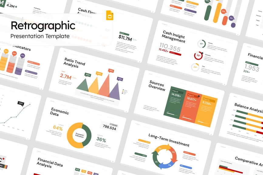 复古信息图表 (PPTX)