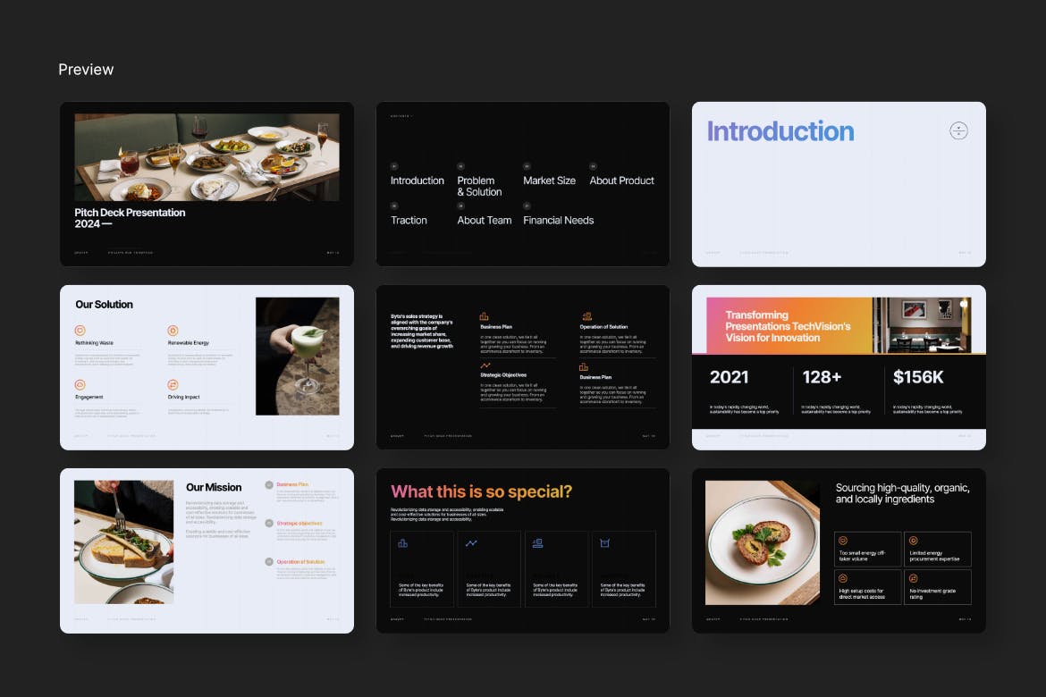 极简宣传演示文稿 PPT模板 (PPTX)