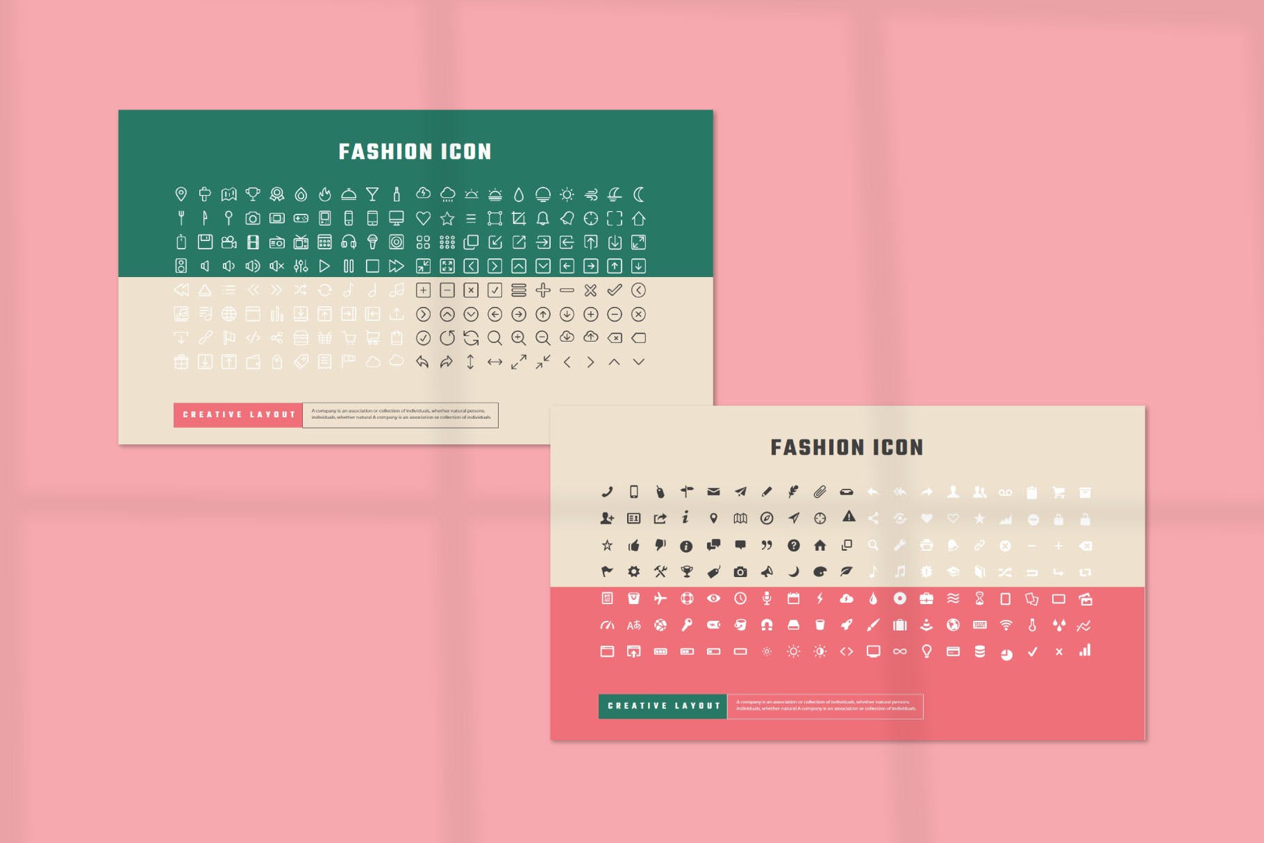 时尚个性的设计师PPT模板（PPTX）