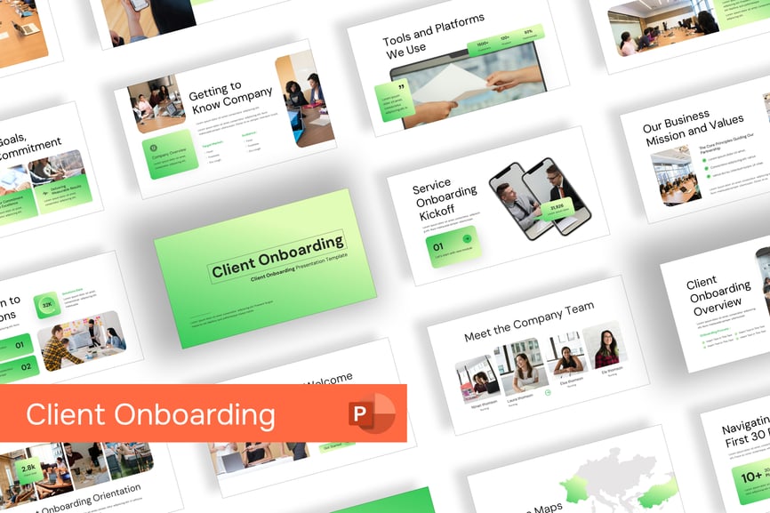 客户引导 PPT模板 (PPTX)