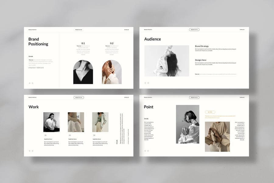 品牌战略演示模板 (PPTX)