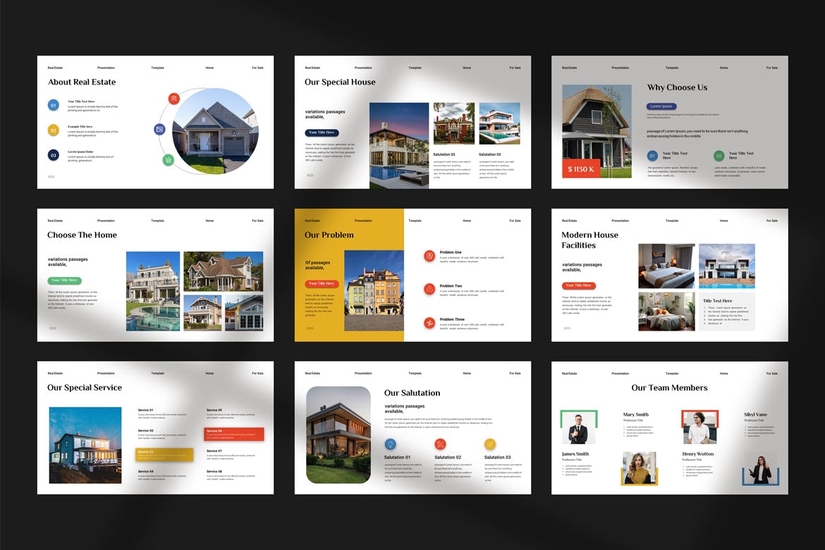房地产演示PPT模版 (PPTX)