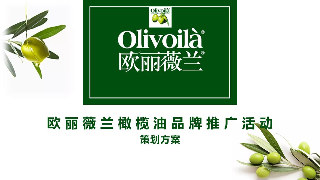 百货欧丽薇兰橄榄油品牌地推暖场活动策划案.ppt