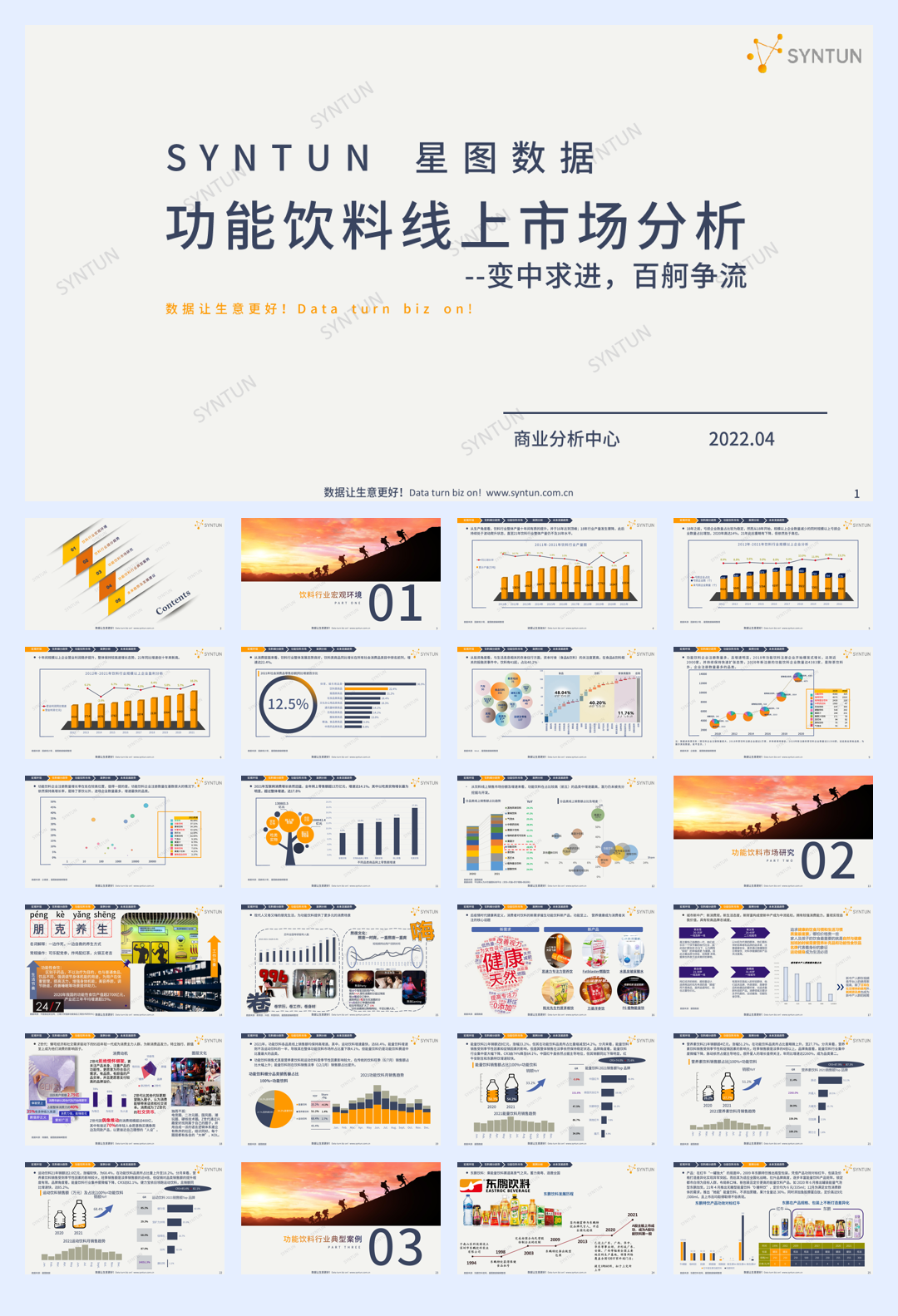 功能饮料线上市场分析报告-星图数据.pdf