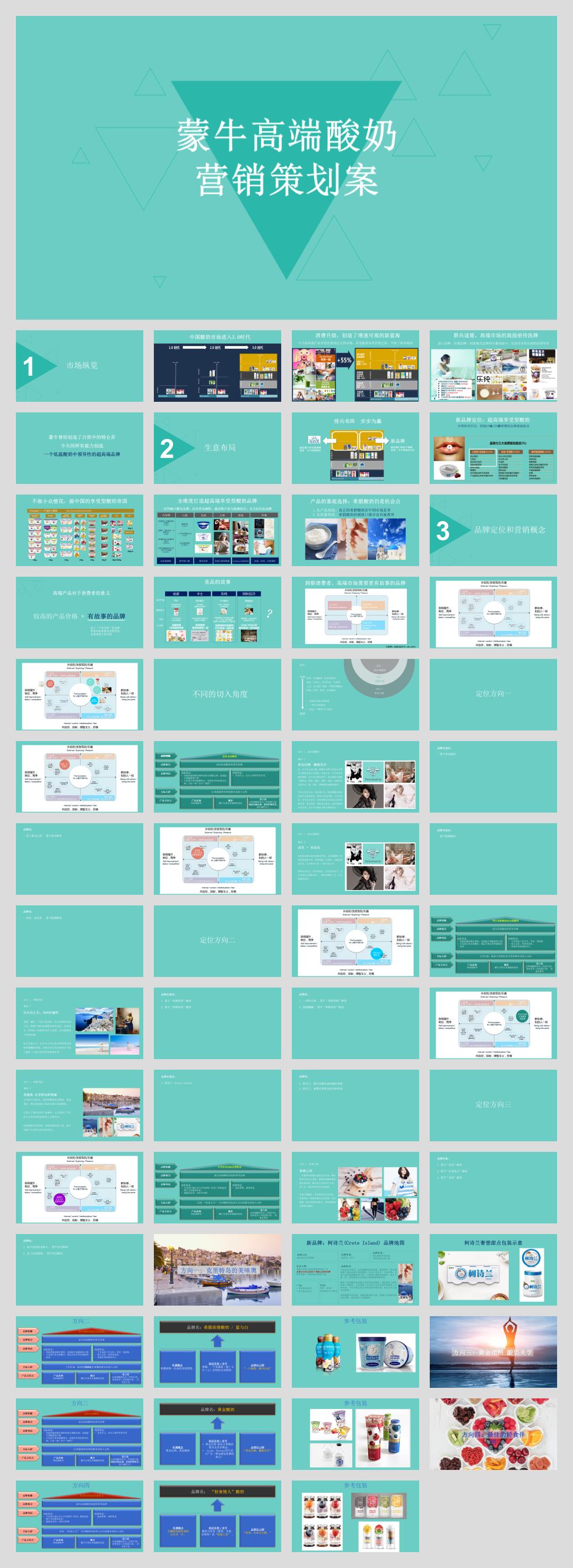 蒙牛高端酸奶定位和营销概念.pptx