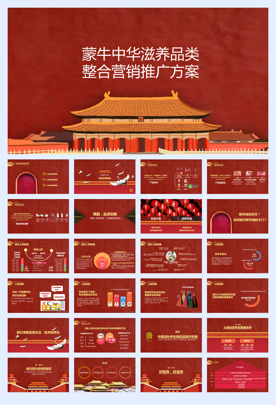 蒙牛中华滋养品类整合营销推广方案.pdf