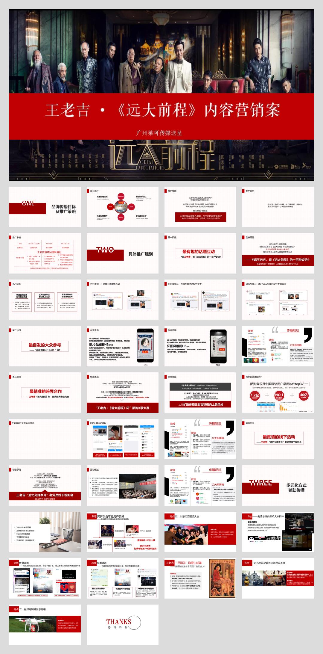 王老吉 · 远大前程内容营销案.pptx