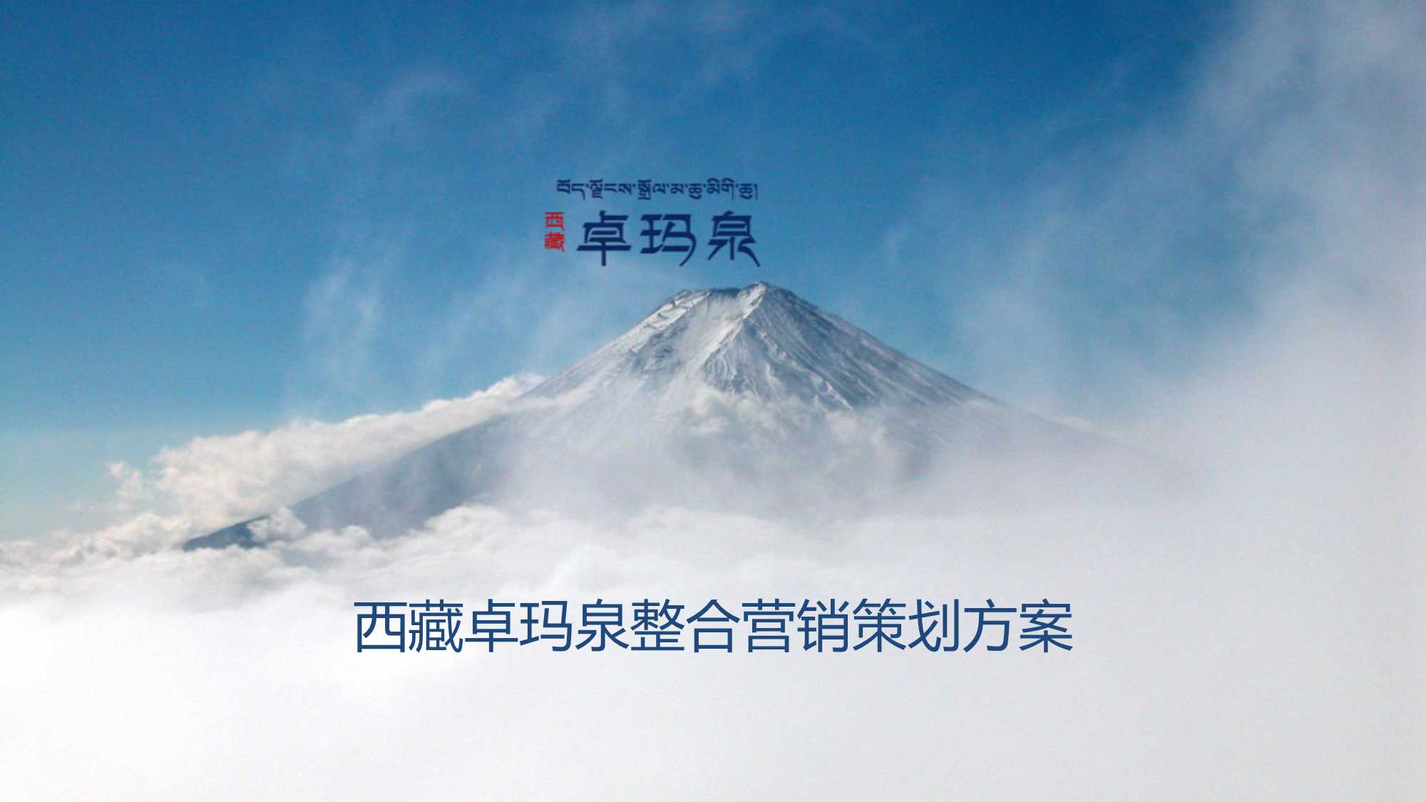 西藏卓玛泉传播方案【终版】 .pdf