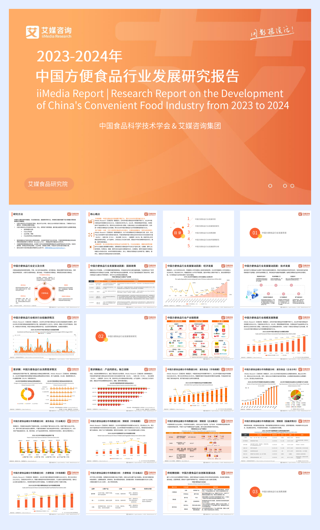 中国食品科学技术学会&艾媒咨询：中国方便食品行业发展研究报告.pdf