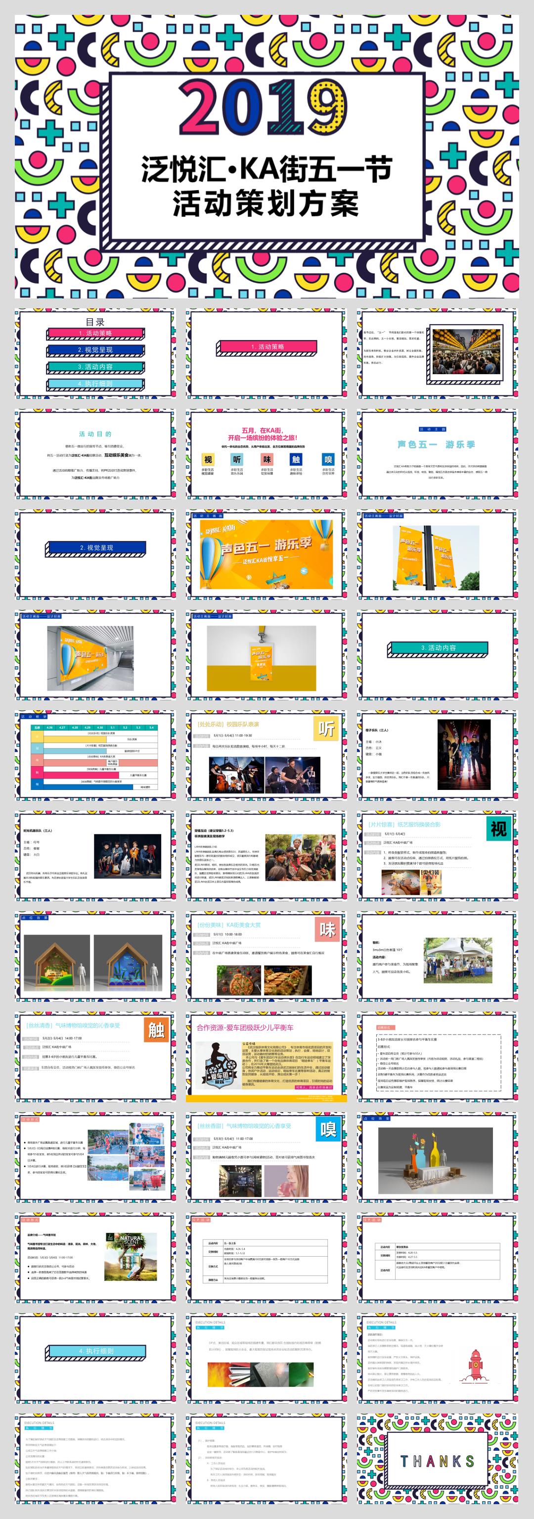 【方案】2019商业广场五一(声色五一 游乐季主题)活动策划方案.pptx