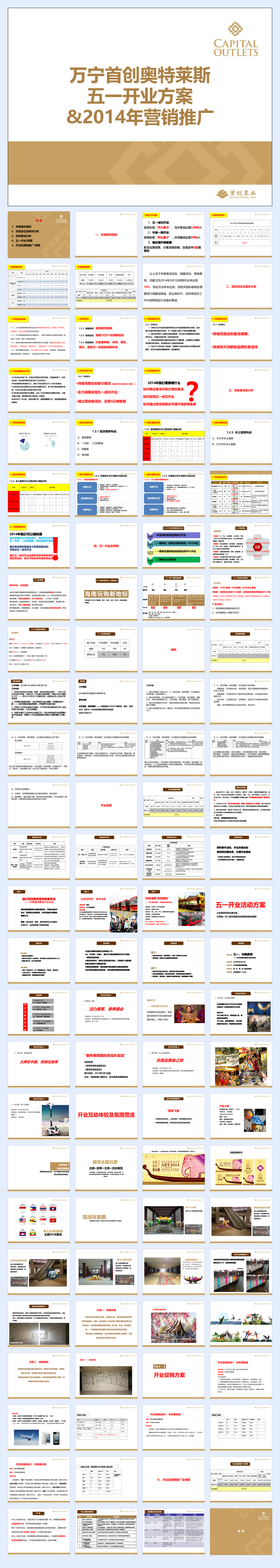 万宁首创奥特莱斯五一开业方案&年度营销推广-105页.pdf