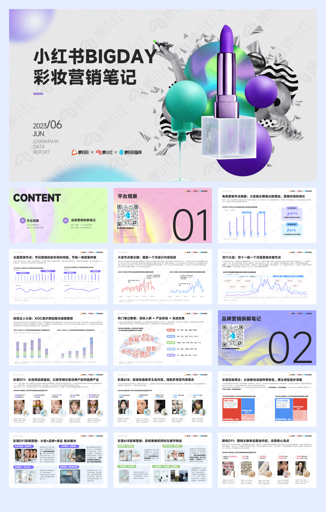 【蝉妈妈数据】小红书bigday彩妆营销笔记.pdf