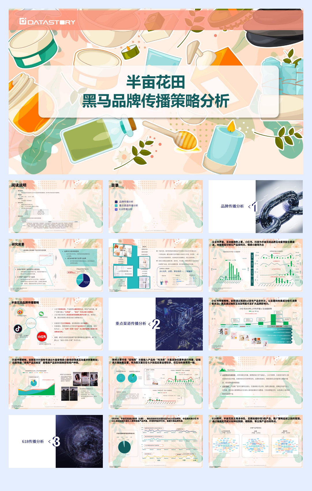 半亩花田黑马品牌传播策略分析.pdf