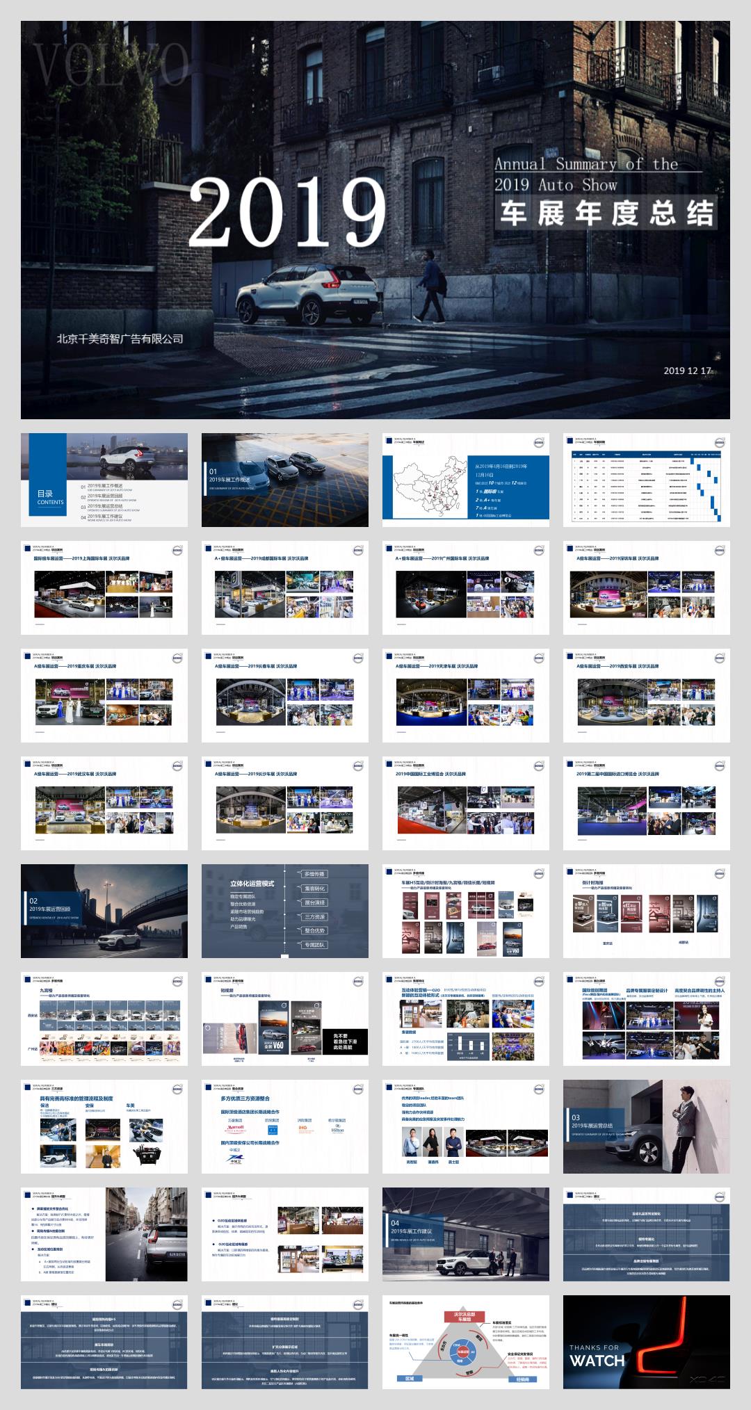 2019沃尔沃品牌车展年度总结方案-37P.pptx
