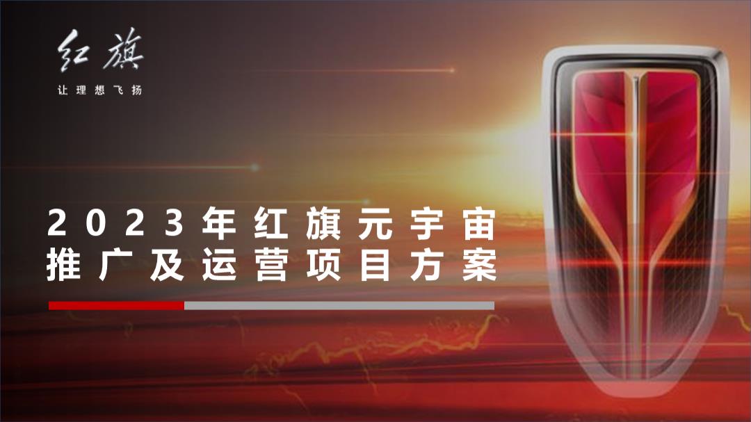 2023年红旗元宇宙推广及运营项目方案.pptx
