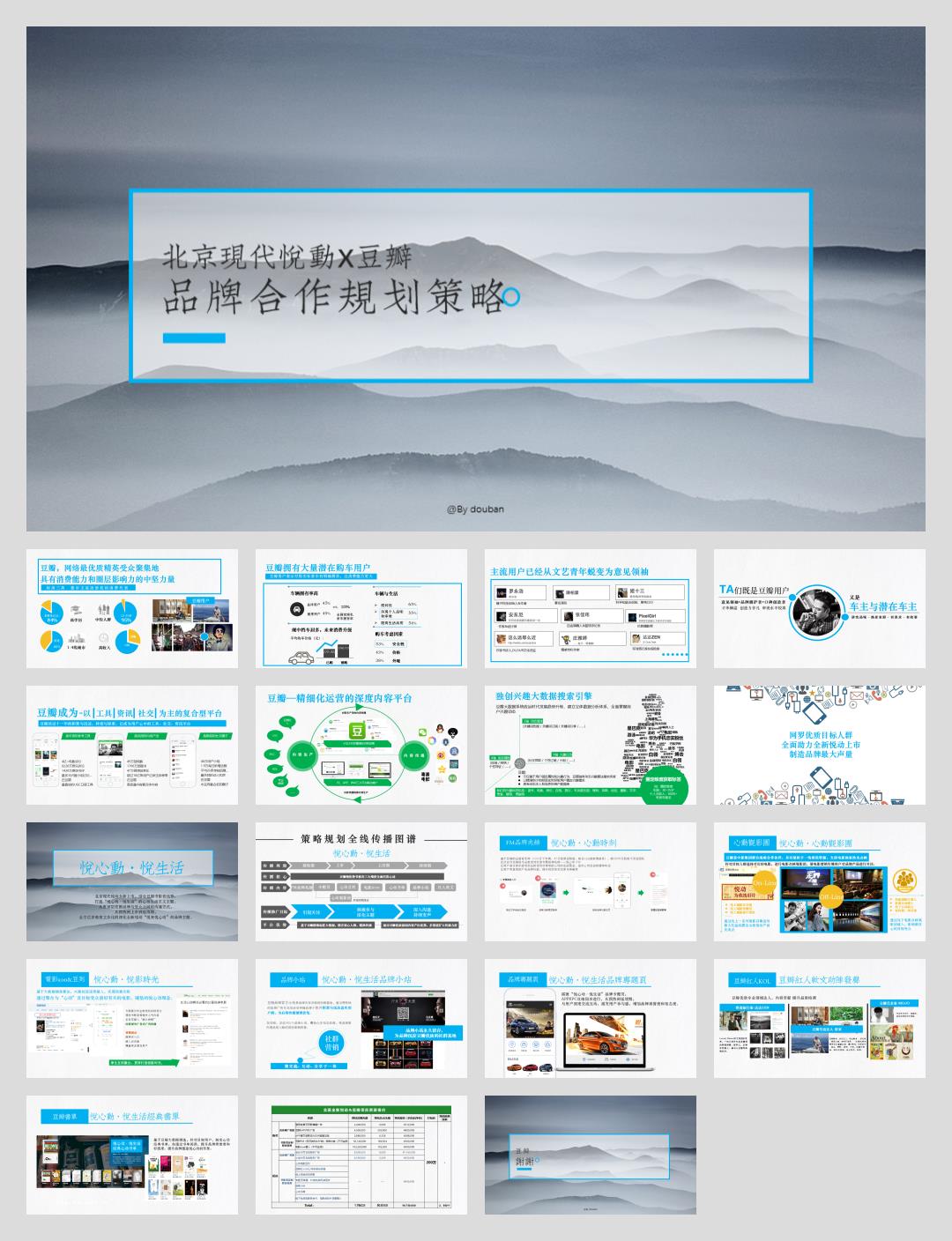北京现代悦动X豆瓣战略合作规划策略.pptx