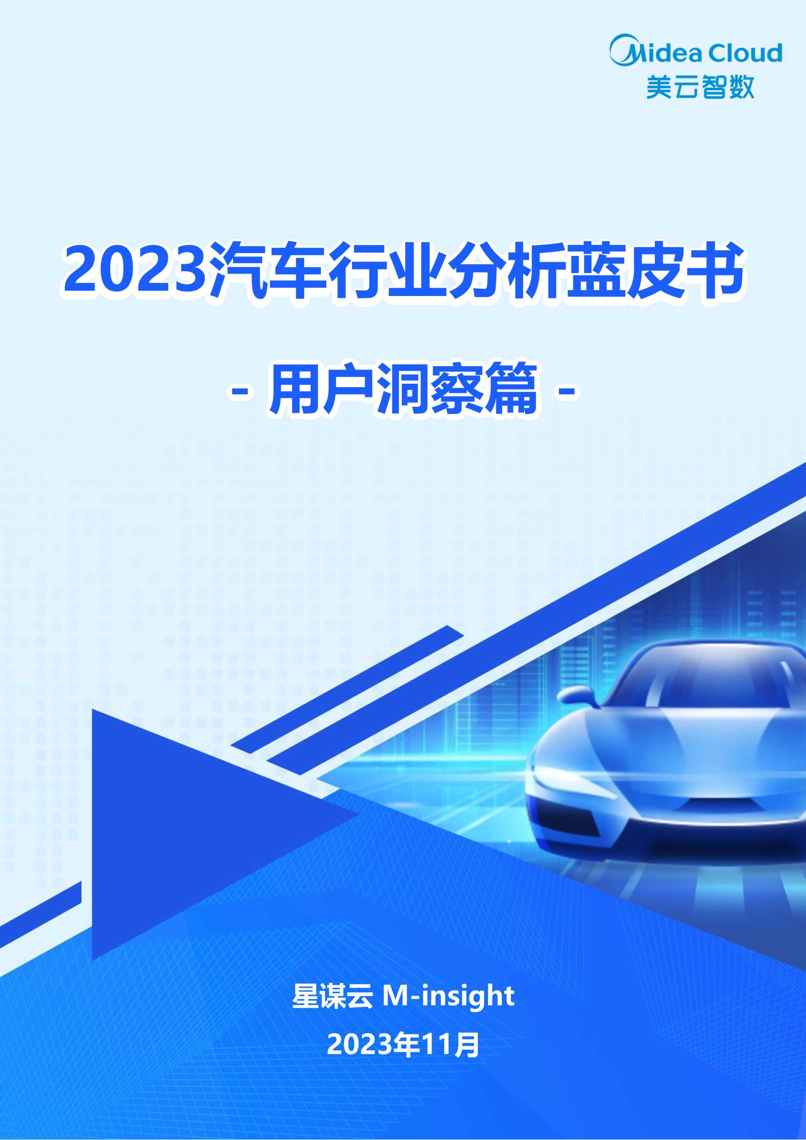美云智数：2023汽车行业分析蓝皮书-用户洞察篇.pdf