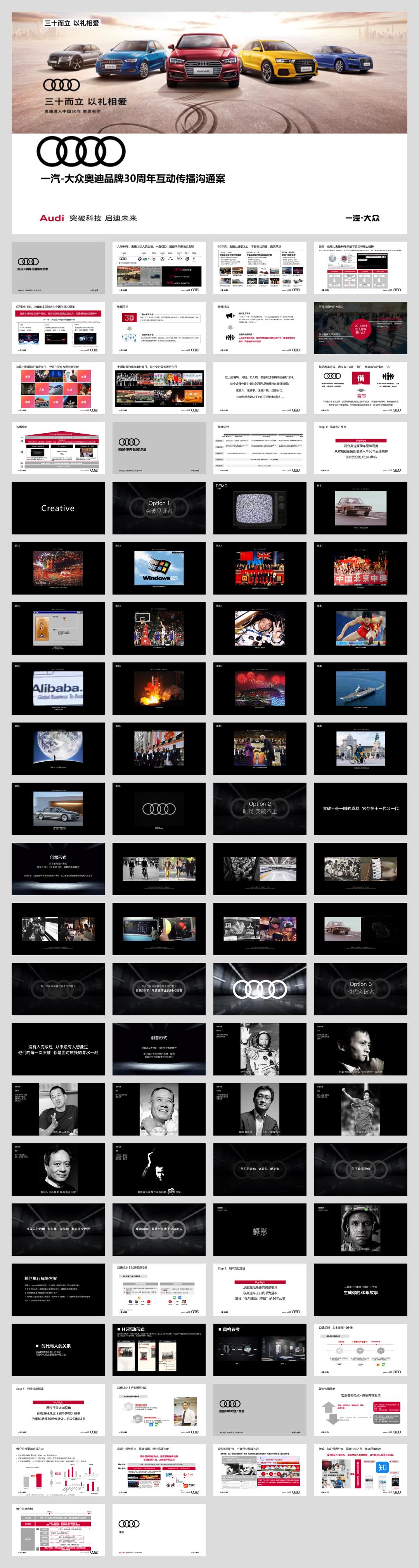 年奥迪品牌30周年互动传播策略方案.pptx