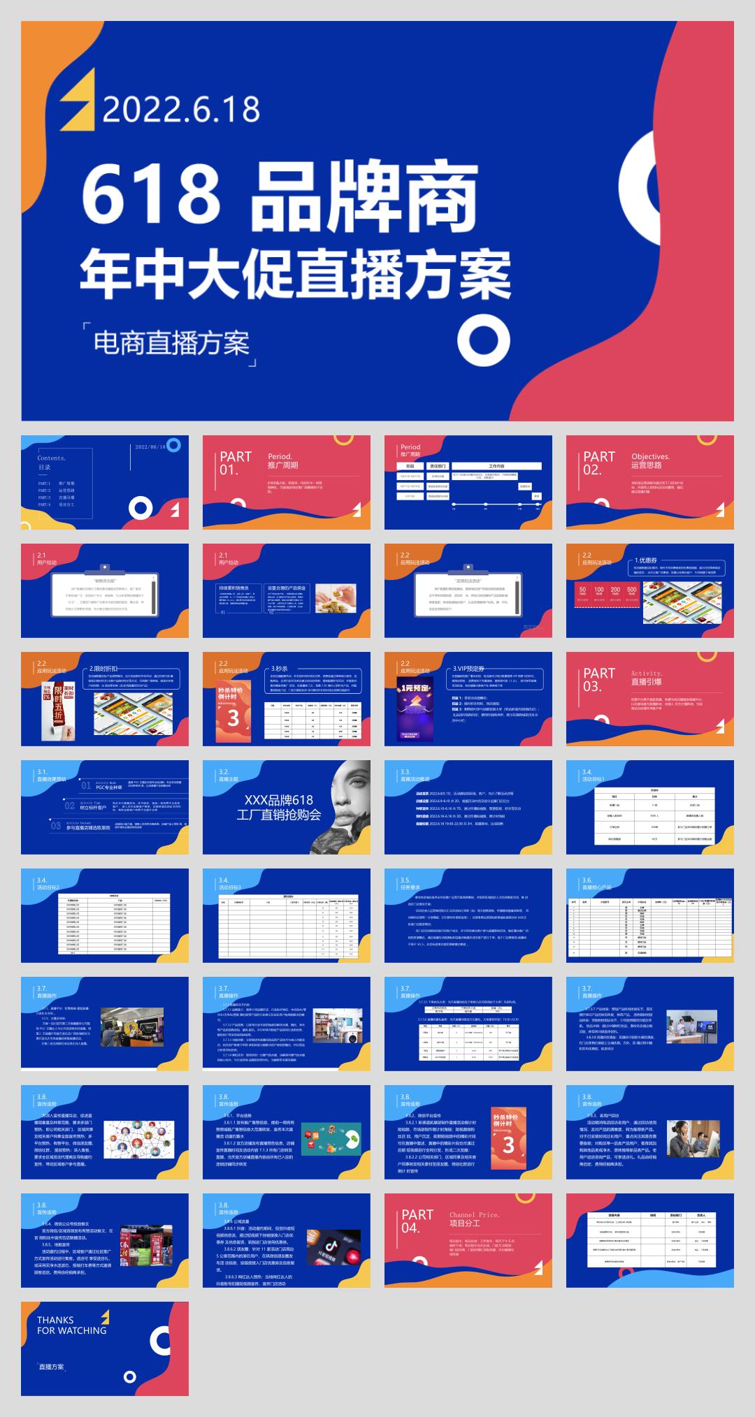2022年618电商直播大促方案.pptx