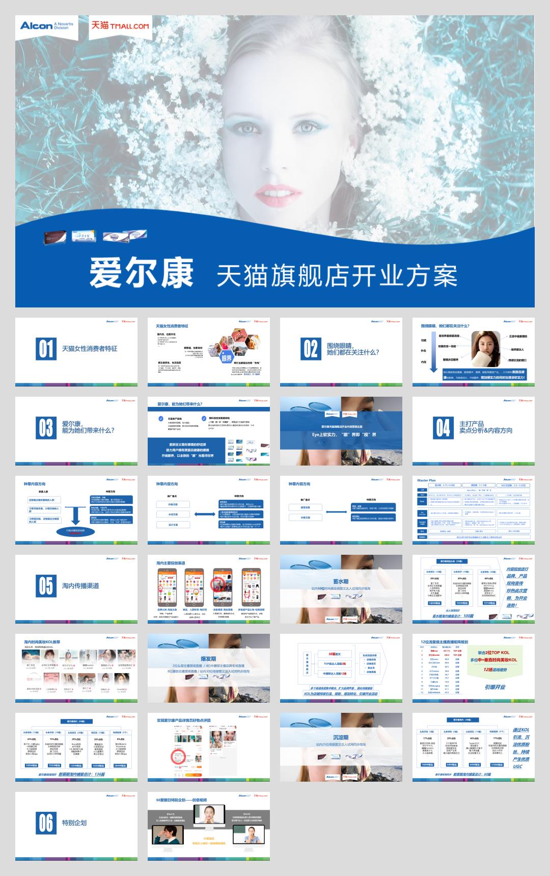 爱尔康 天猫旗舰店开业方案.pptx