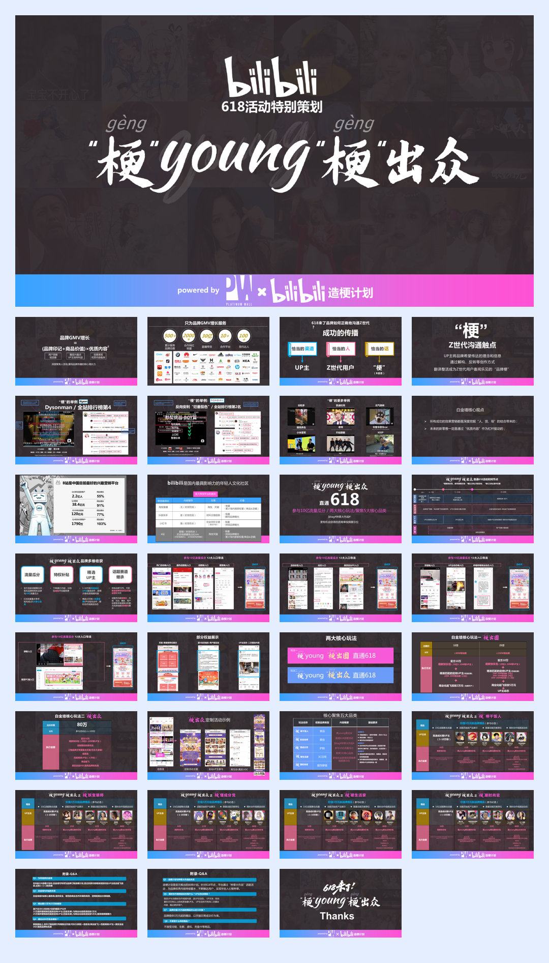 白金墙&B站618梗young梗出众活动方案.pdf