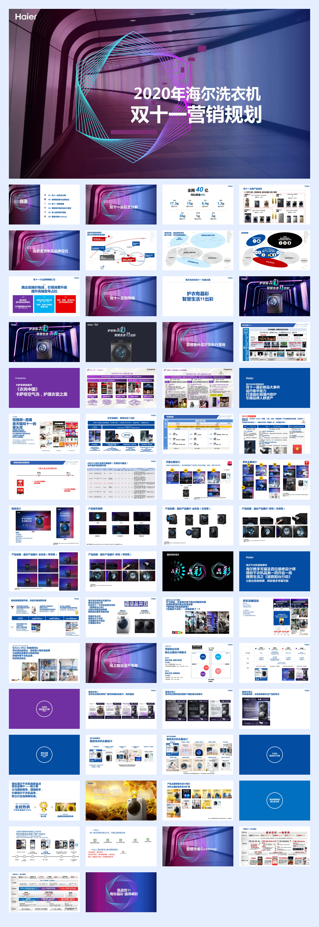 海尔洗衣机双十一营销规划方案.pdf