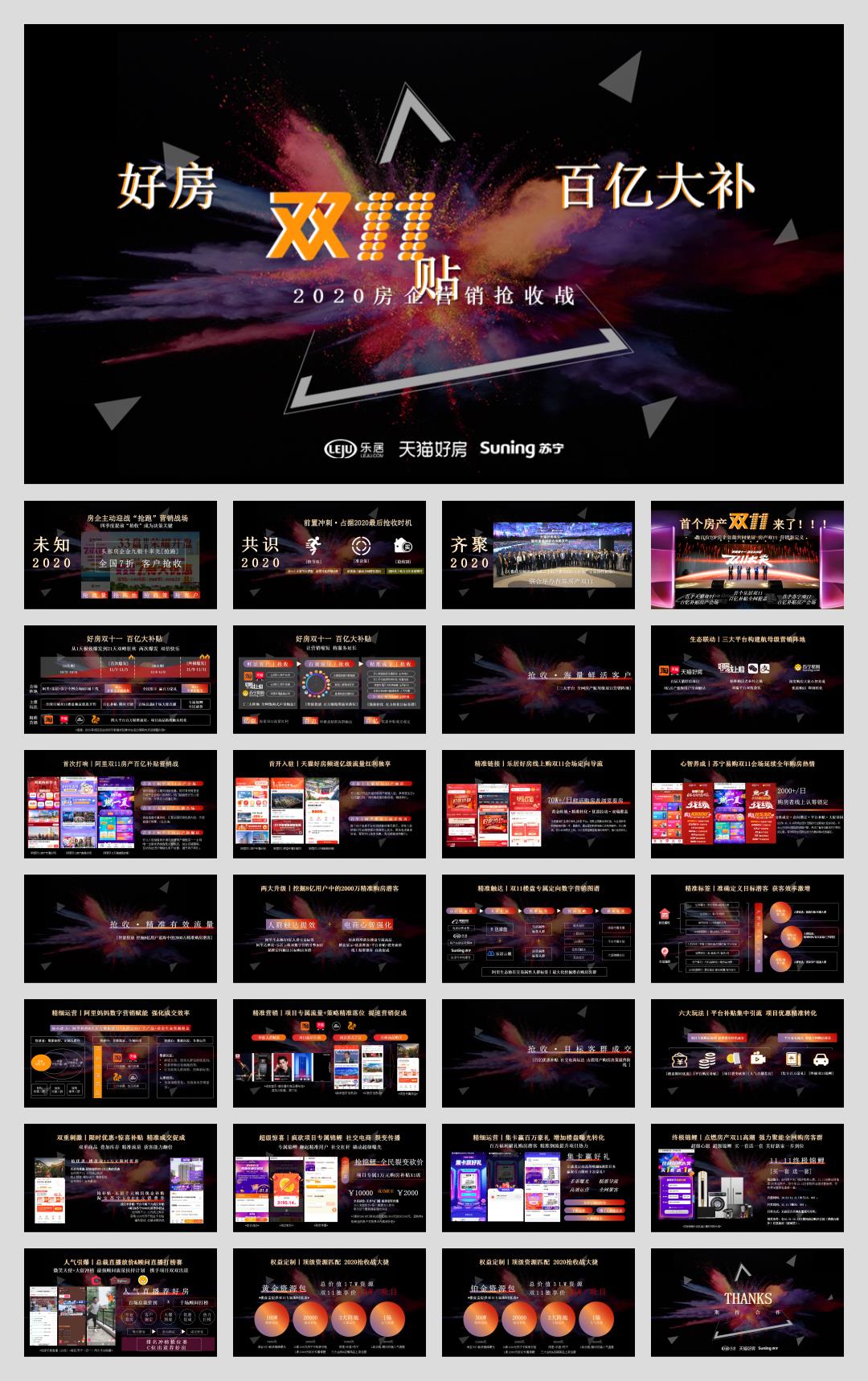 好房双11 百亿大补贴 房企营销抢收战.pptx