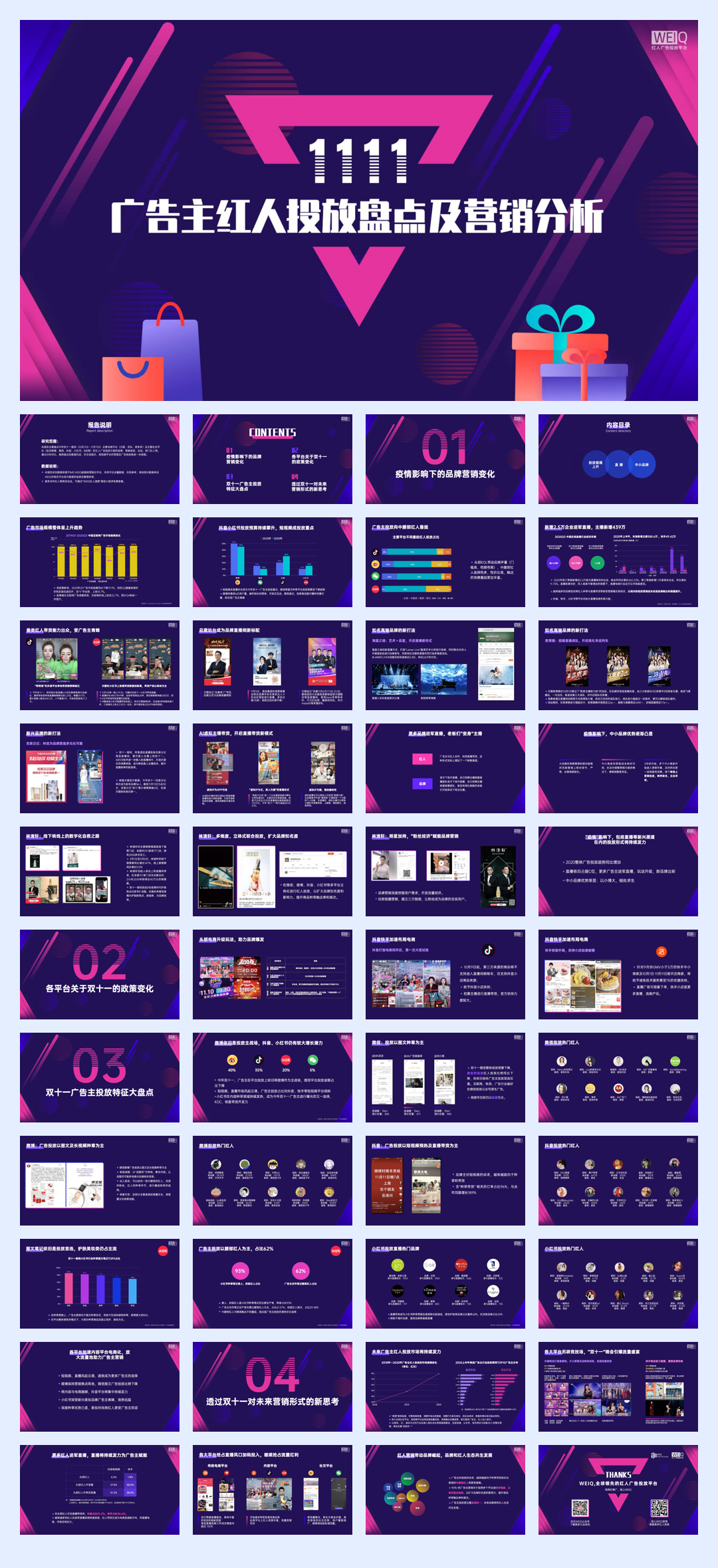 双十一广告主红人投放盘点及营销分析报告.pdf