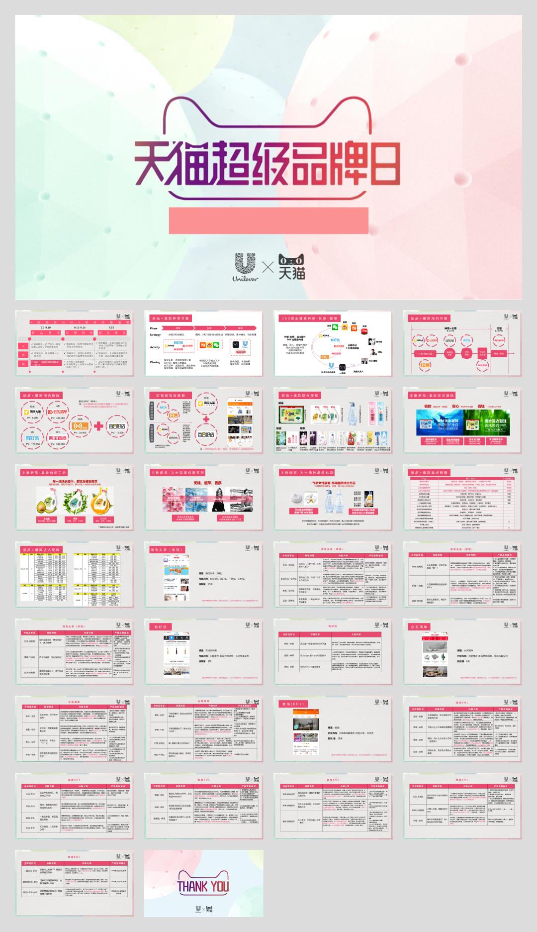 天猫超级品牌日种草方案-31P-20170815.pptx