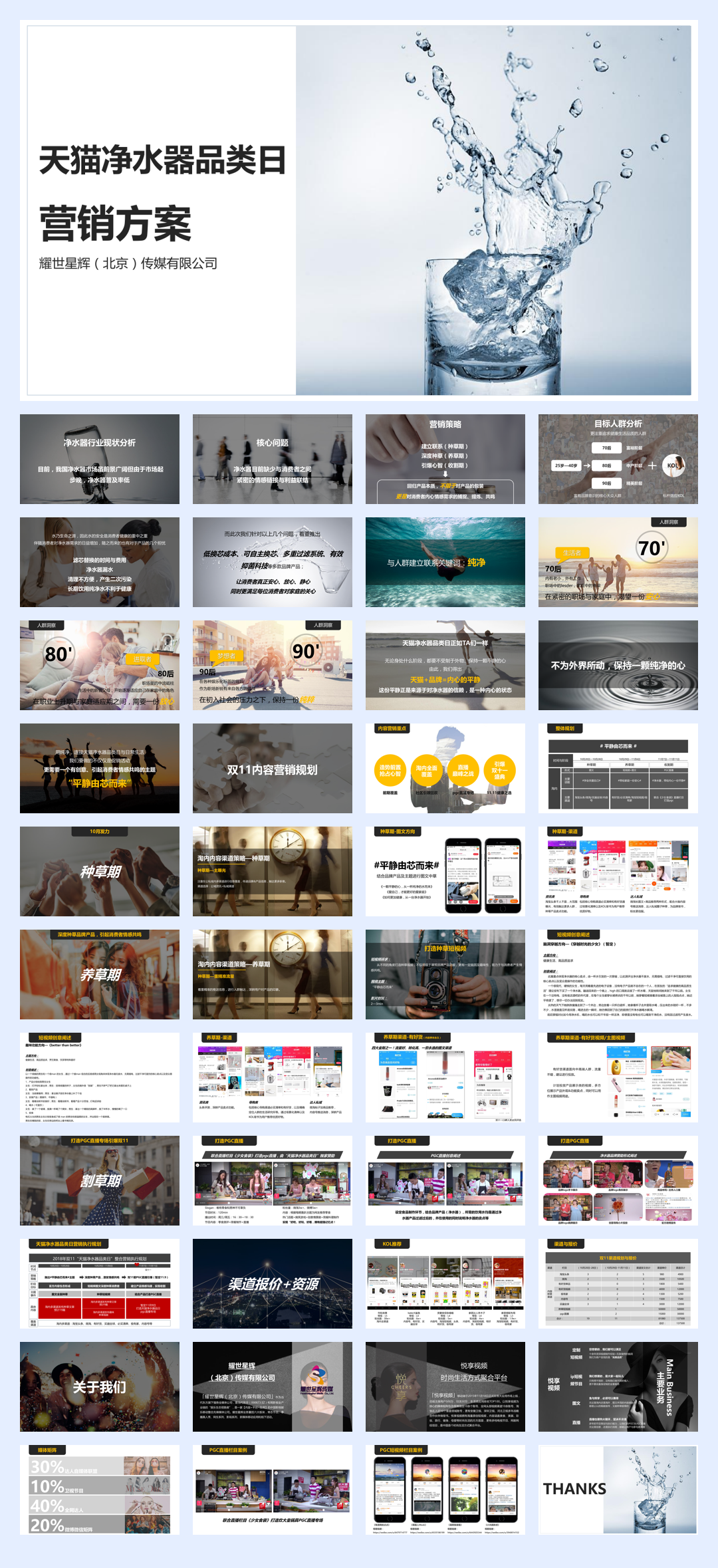 天猫净水器品类日营销方案.pdf