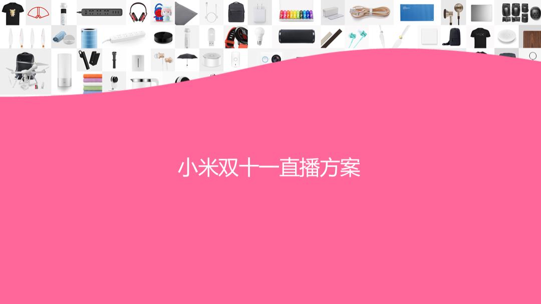 小米双十一直播方案.pptx