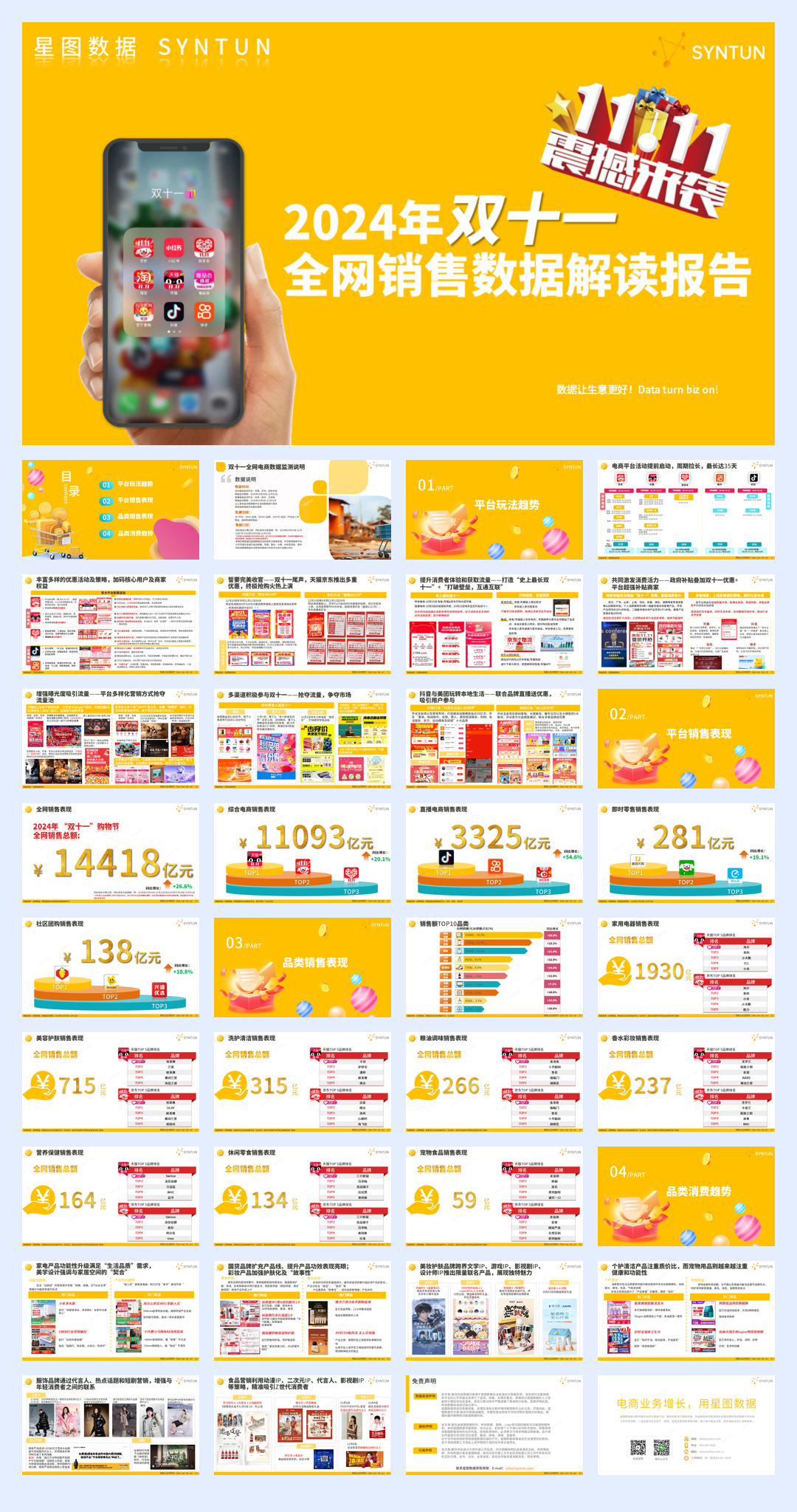 星图数据-星图数据丨2024年双十一全网销售数据解读报告.pdf
