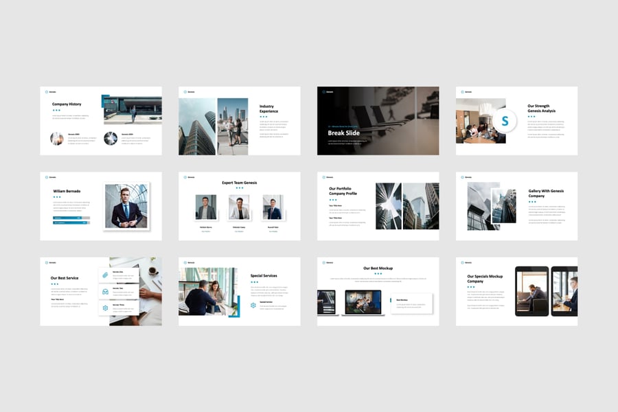 公司简介PPT模版 (PPTX)