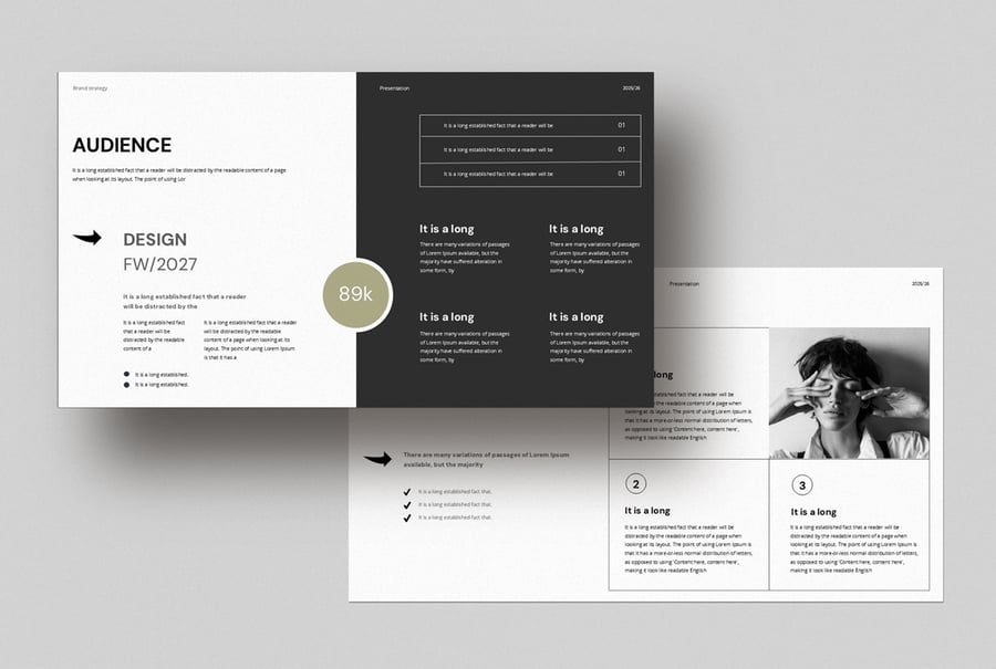 品牌战略PPT模板 (PPTX)