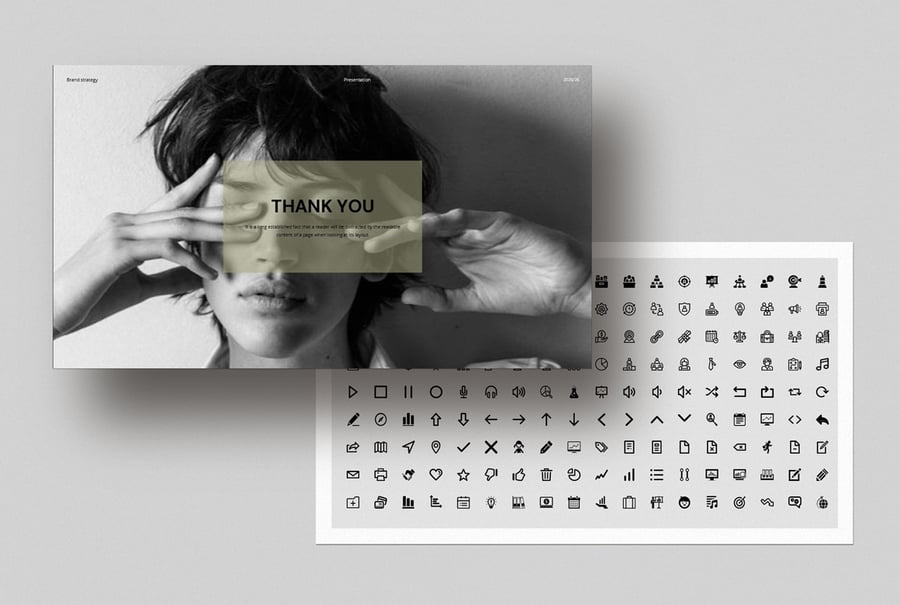 品牌战略PPT模板 (PPTX)