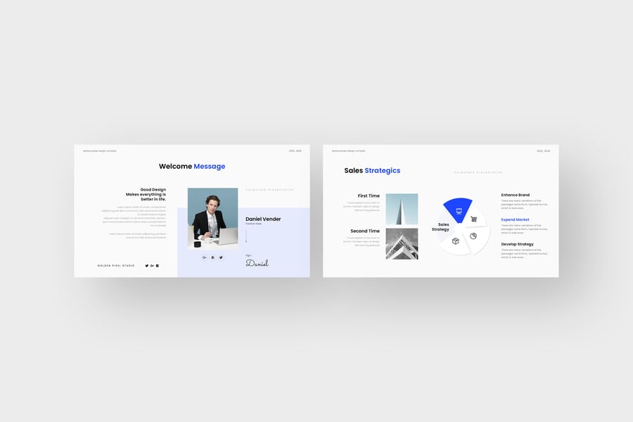 房地产演示模板PPT模板 (PPTX)