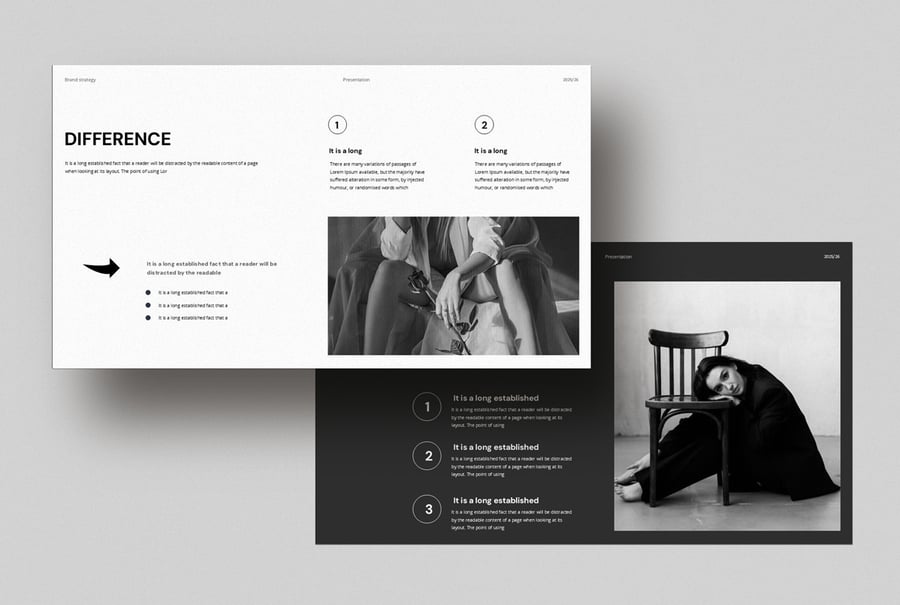 品牌战略PPT模板 (PPTX)