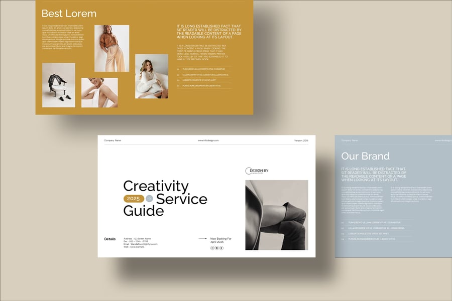 服务指南 PPT模板 (PPTX)