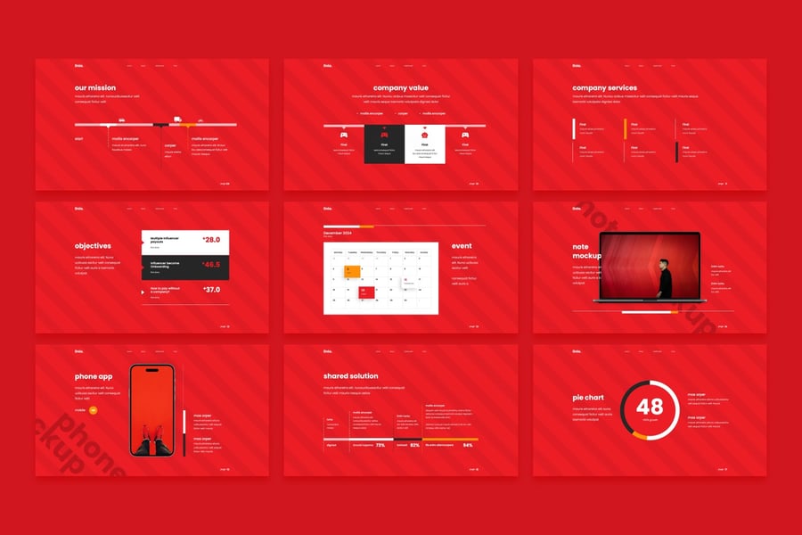 商业计划演示PPT模板 (PPTX)