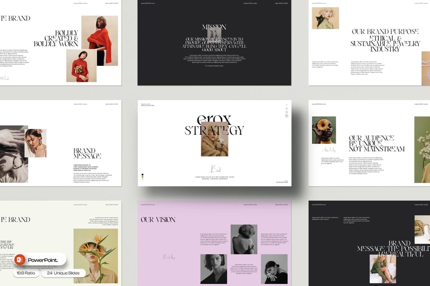 战略规划 PPT模板 (PPTX)