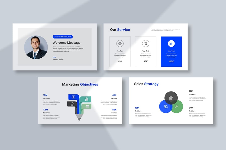 营销计划 PPT模板 (PPTX)