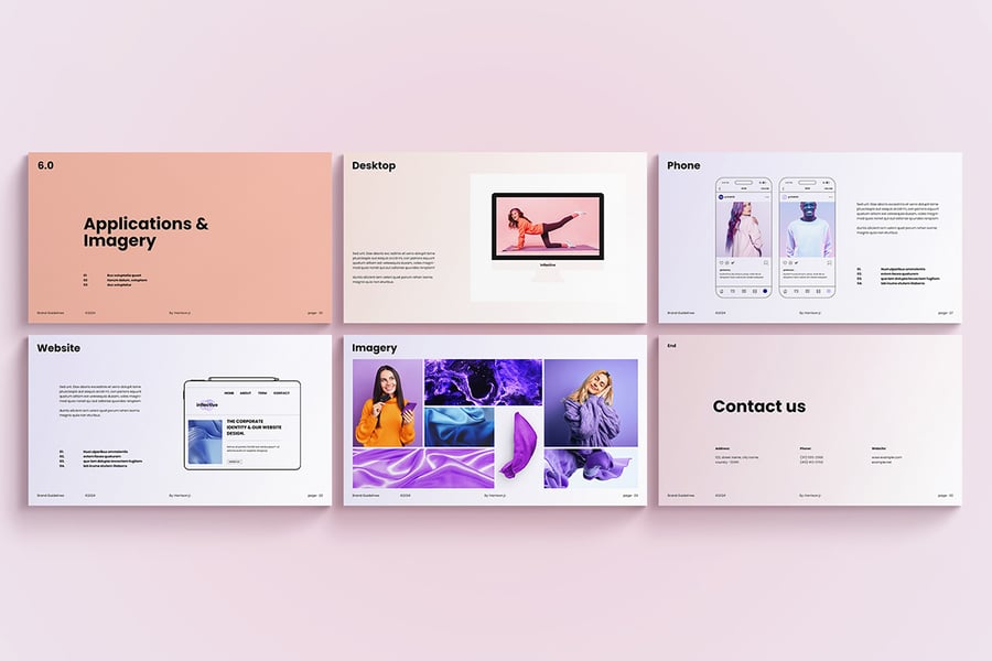 极简主义项目提案 PPT模板 (PPTX)