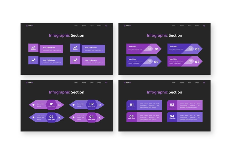技术介绍 PPT模板 (PPTX)