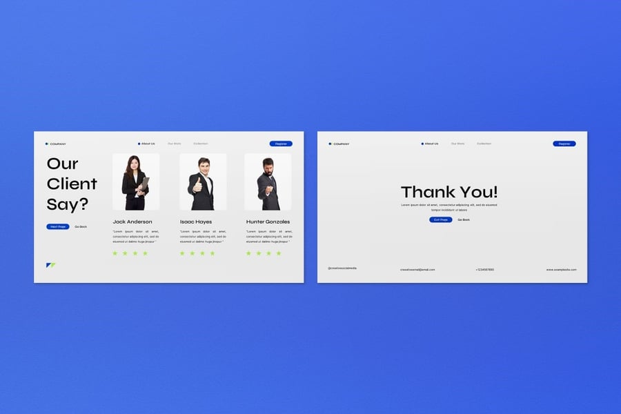 绿色现代创意商业PPT模板 (PPT)